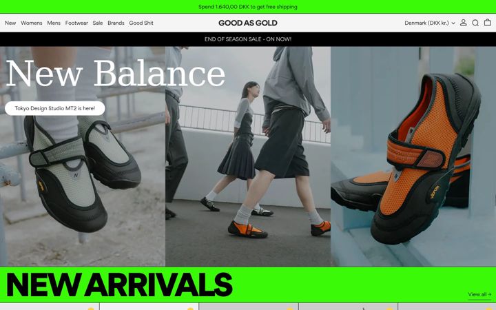 Screenshot of goodasgoldshop.com