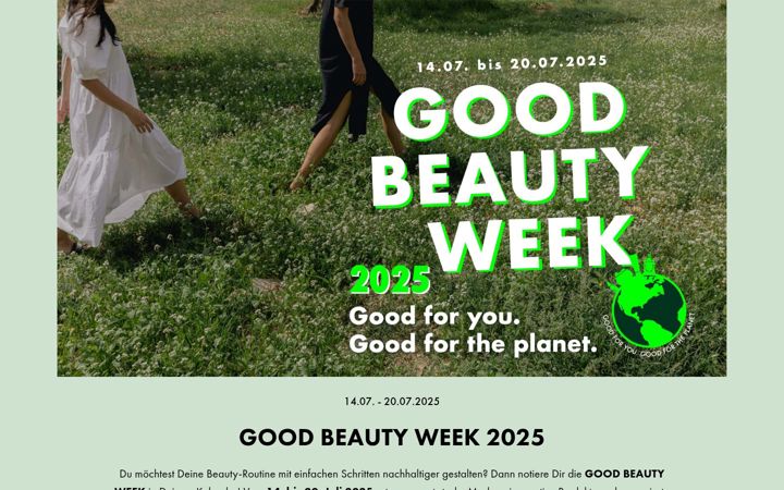 Screenshot of goodbeautyweek.com