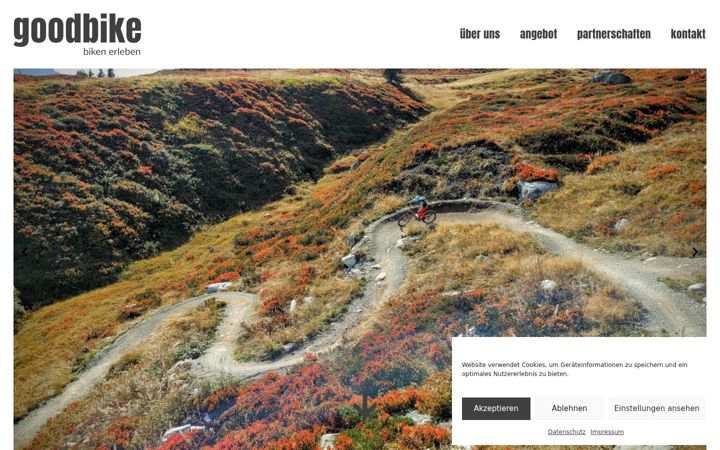 Screenshot of goodbike.ch