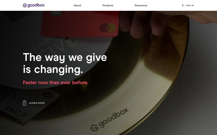 Screenshot of goodbox.com