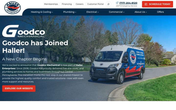 Screenshot of goodcoinc.com