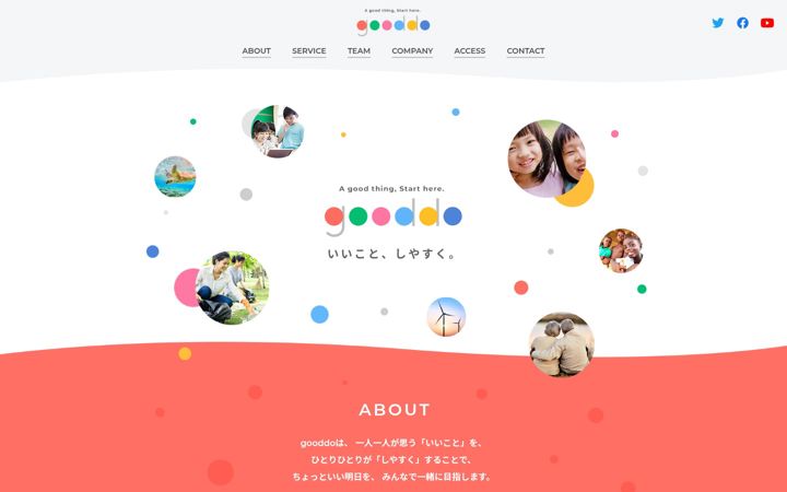 Screenshot of gooddo.jp
