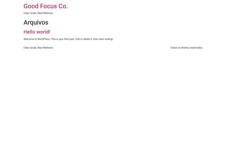 Screenshot of goodfocusco.com