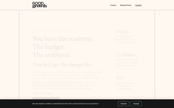 Screenshot of goodgrowth.co.uk