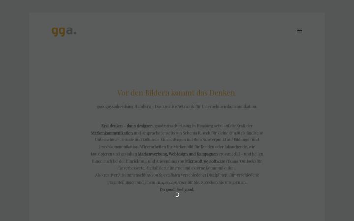 Screenshot of goodguysadvertising.de