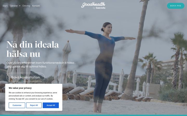 Screenshot of goodhealth.se