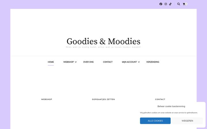Screenshot of goodies-en-moodies.nl