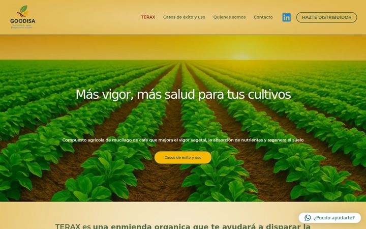 Screenshot of goodisa-terax.com