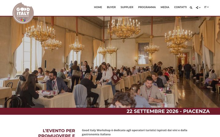 Screenshot of gooditalyworkshop.it