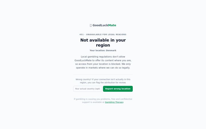 Screenshot of goodluckmate.com