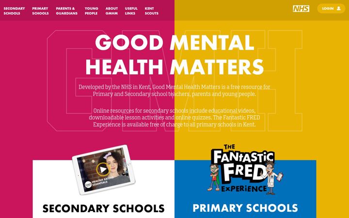 Screenshot of goodmentalhealthmatters.com