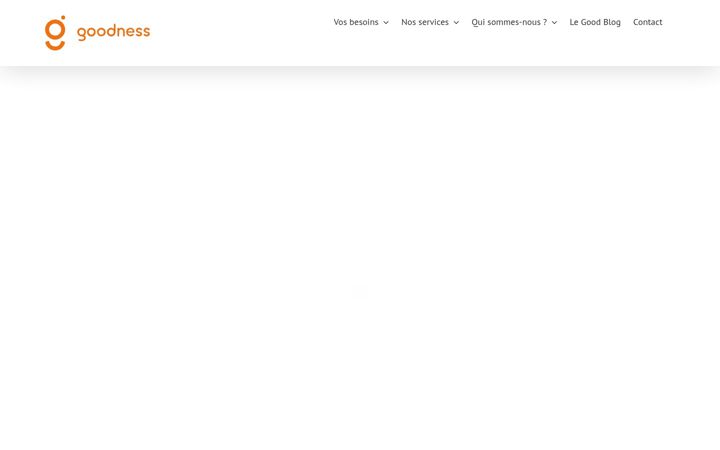 Screenshot of goodness.fr