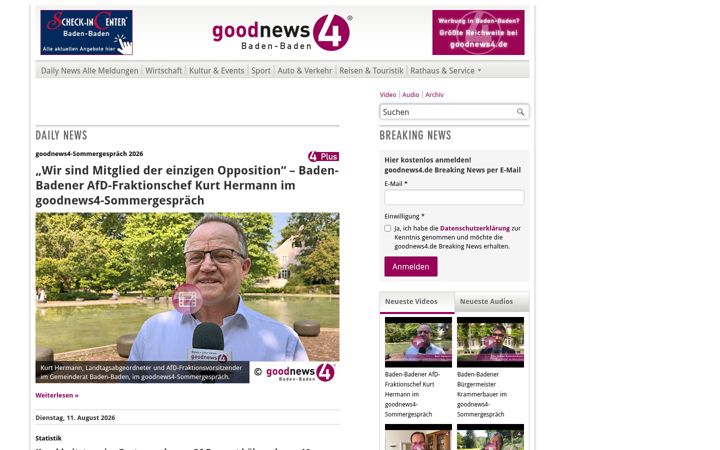 Screenshot of goodnews4.de