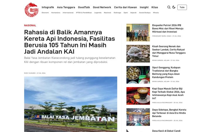 Screenshot von goodnewsfromindonesia.id