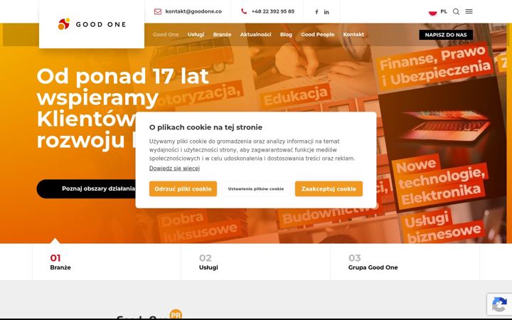 Screenshot of goodone.co