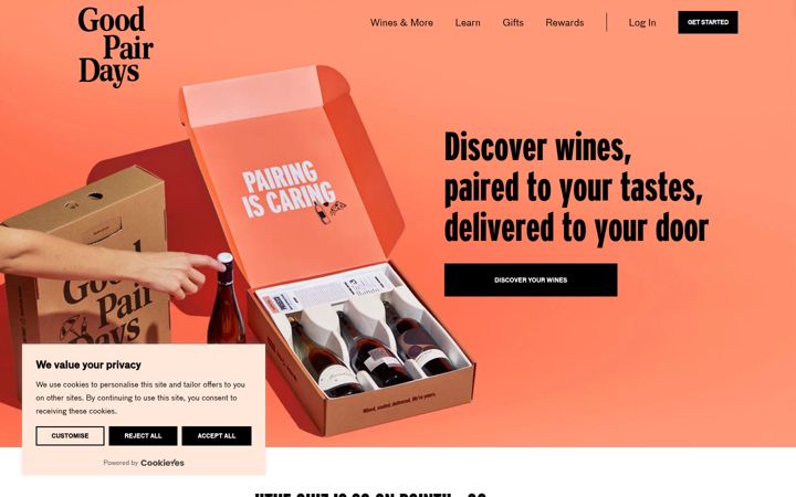 Screenshot of goodpairdays.com
