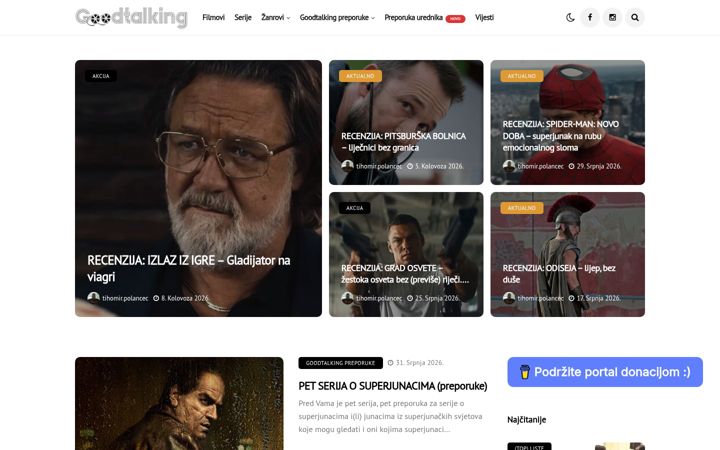 Screenshot of goodtalking.hr