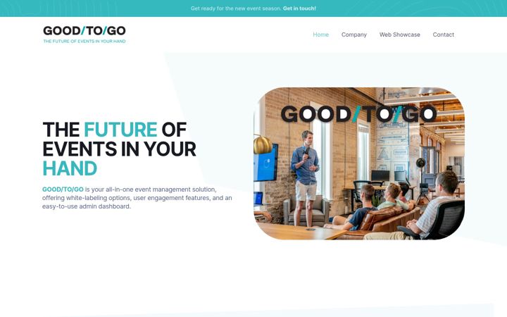 Screenshot of goodtogo.hr