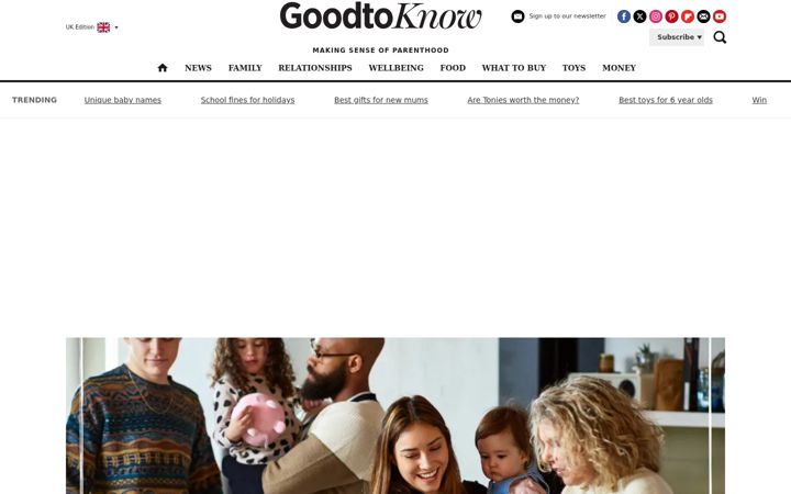 Screenshot of goodtoknow.co.uk