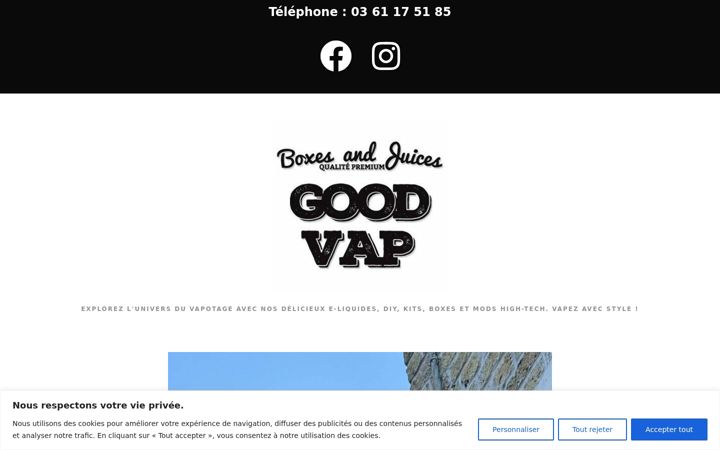 Screenshot of goodvap.com