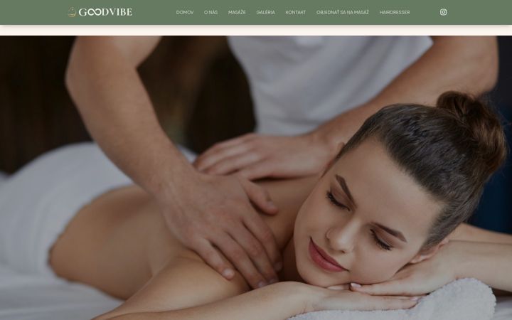 Screenshot of goodvibe.sk