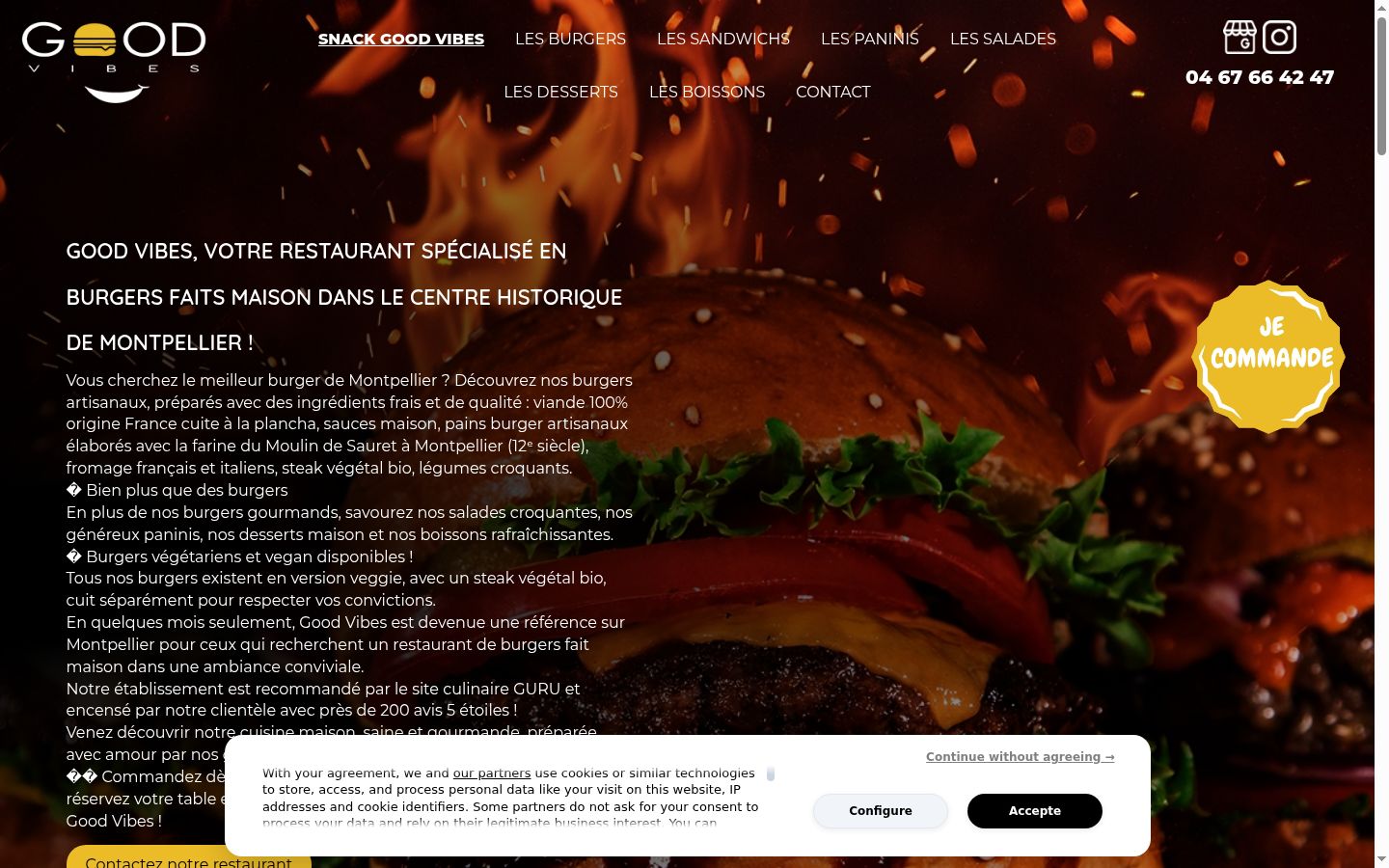 Screenshot des Einwilligungsbanners vor jeglicher Interaktion