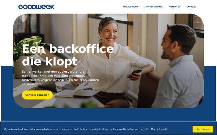 Screenshot of goodweek.nl