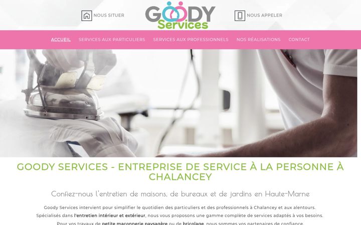 Screenshot of goody-services.fr