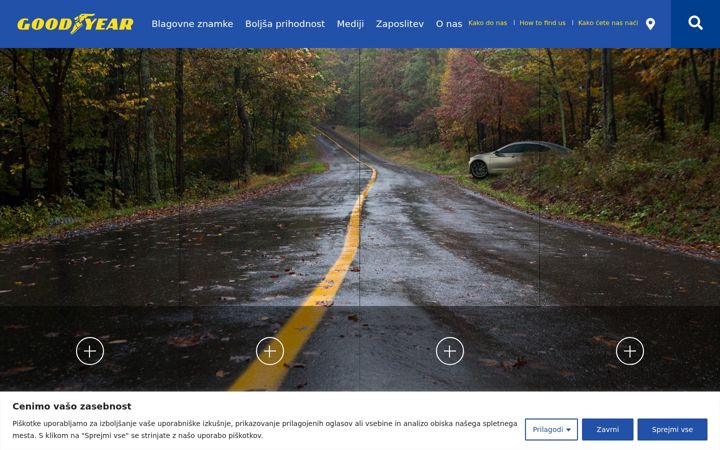 Screenshot von goodyear-slovenija.si