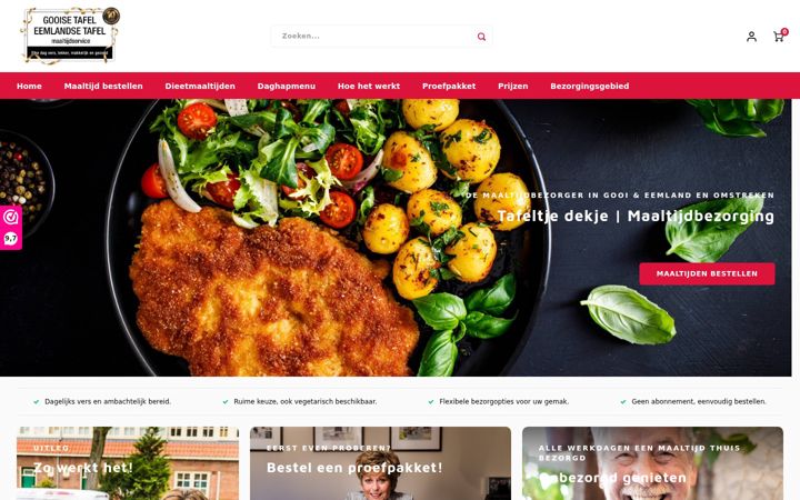 Screenshot of gooisetafel.nl