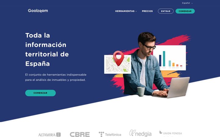 Screenshot of goolzoom.com