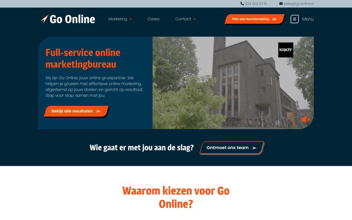 Screenshot of goonline.nl