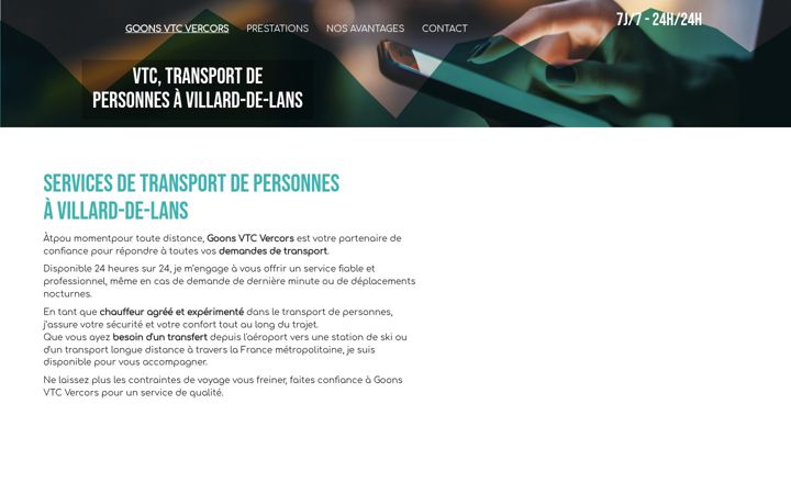 Screenshot of goons-vtc.fr