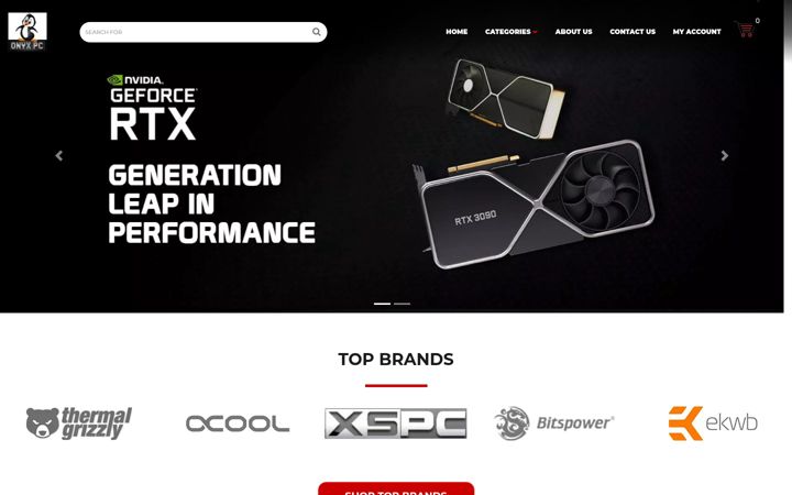 Screenshot of goonyx.com