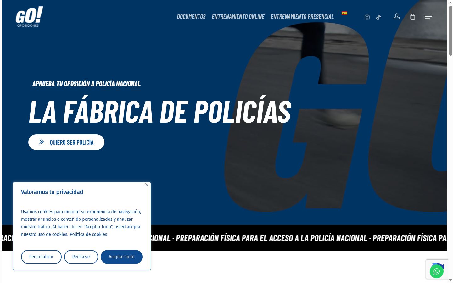 Sutikimo reklamjuostės, rodytos prieš bet kokią sąveiką, ekrano kopija