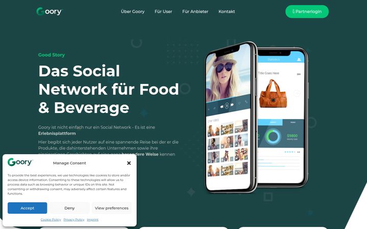 Screenshot of goory.de