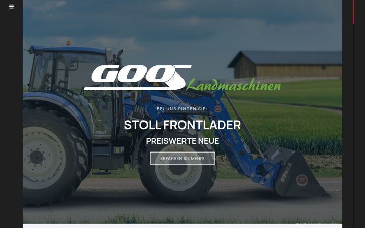 Screenshot of goos-landmaschinen.de