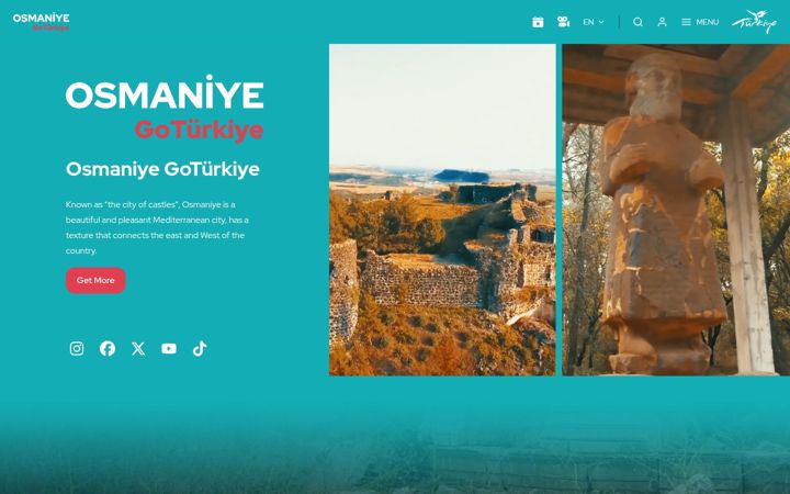 Screenshot of goosmaniyeturkiye.com