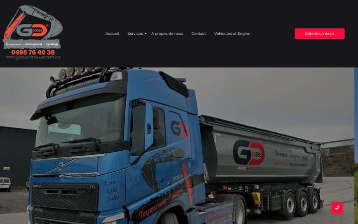 Screenshot of goosseterrassement.be