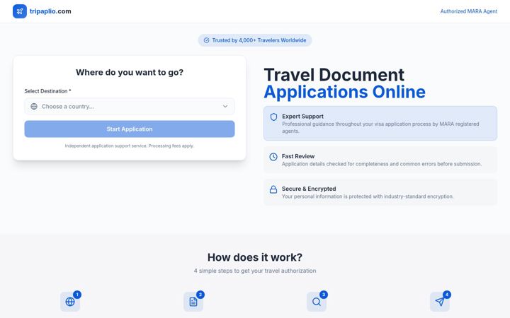 Screenshot of gopasstrip.com