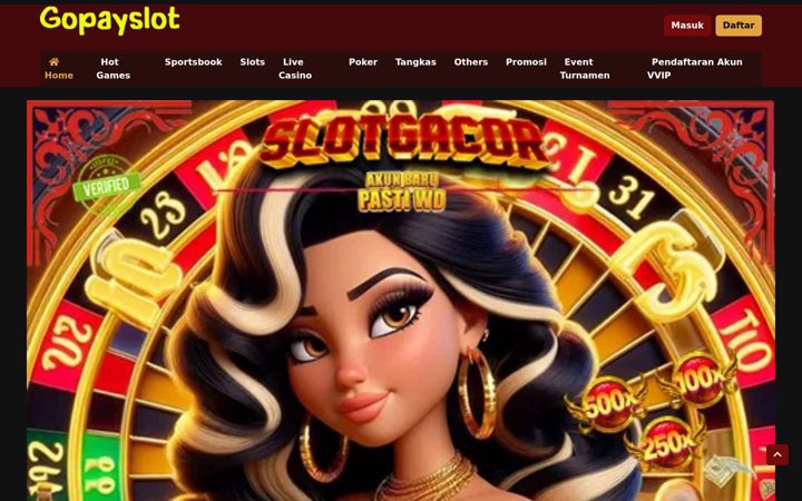 Screenshot of gopayslot.net