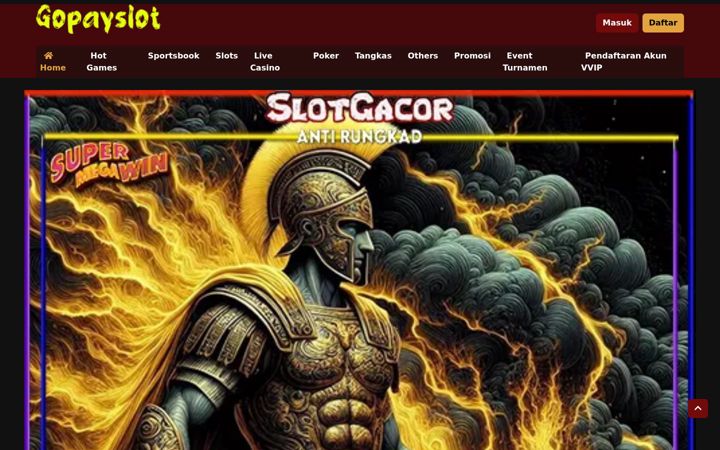 Screenshot of gopayslot.org