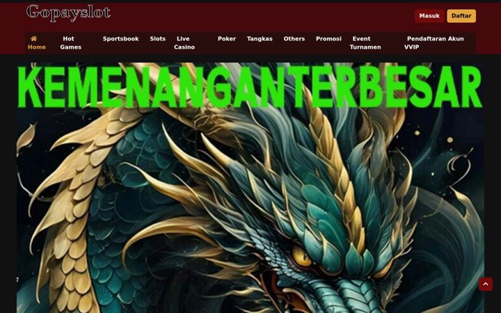 Screenshot of gopayslots.com