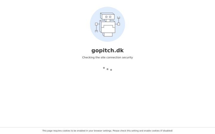 Screenshot of gopitch.dk