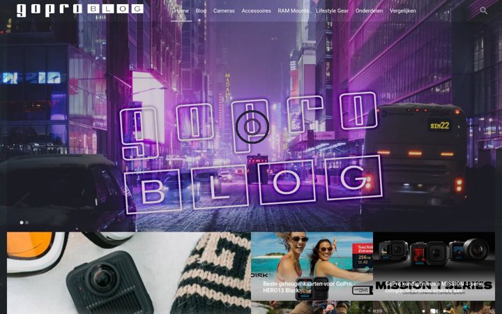 Screenshot of goproblog.nl