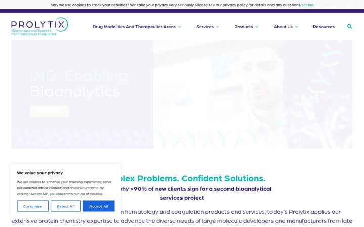 Screenshot of goprolytix.com