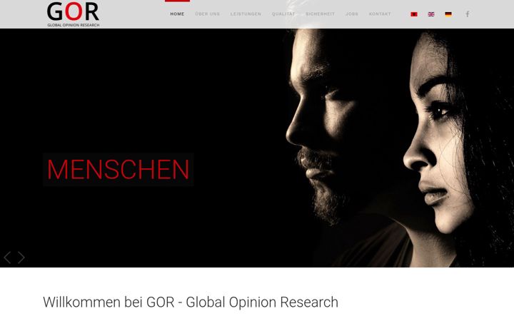 Screenshot of gor-research.com
