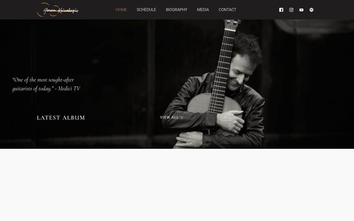 Screenshot of goran-krivokapic.com