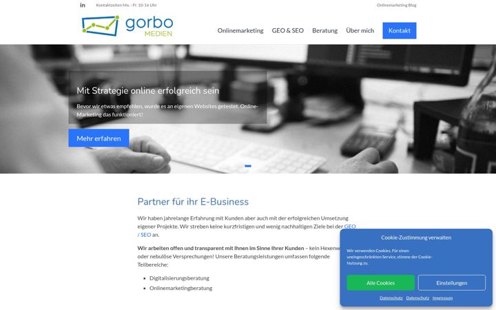 Screenshot of gorbo.de