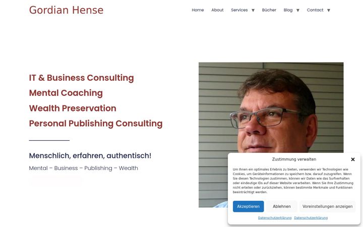 Screenshot of gordianhense.com
